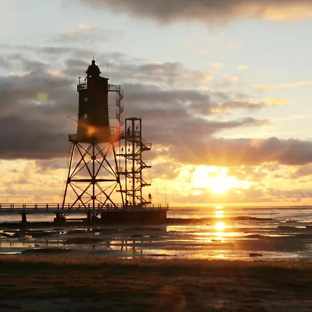 Nordseeklima Direkt Hinter Der Balkontuer De Twargbutt Apartament